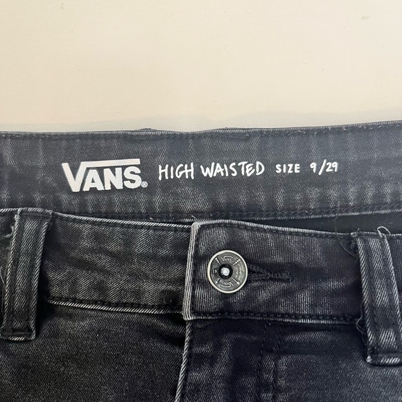 Vans High Waisted Distressed Shorts - Picture 1 of 5